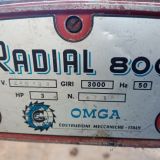 Sega radiale OMGA RADIAL 800