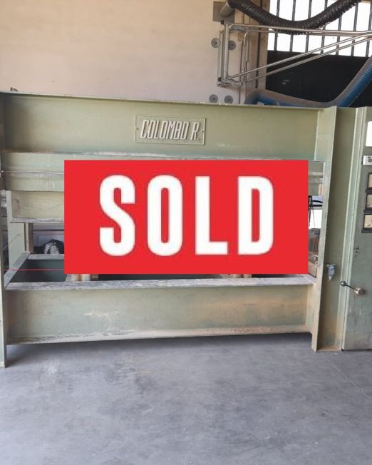 Pressa a caldo COLOMBO 2500x1300mm