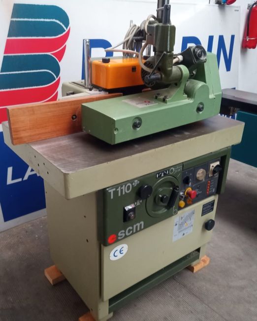 Toupie SCM T110A norme CE