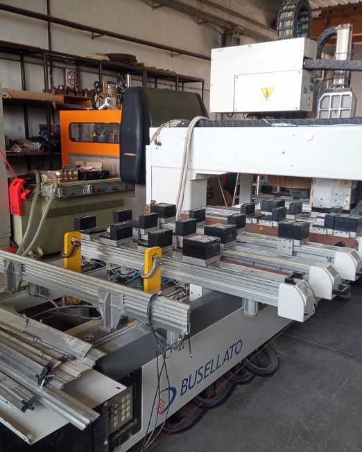 Centro di lavoro BUSELLATO JET MASTER 5WF XL a 5 assi
