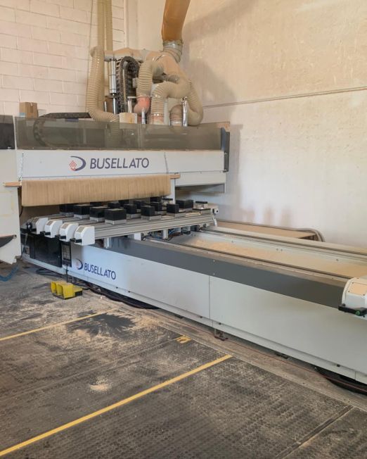 Centro di lavoro BUSELLATO JET MASTER 5WF XL a 5 assi