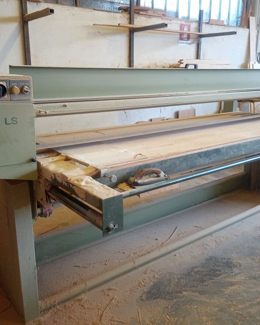 levigatrice a nastro SAMCO LS3000 CE con 2 motori