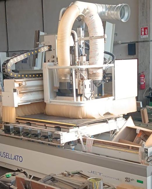 Centro di lavoro BUSELLATO JET OPTIMA P a 4 assi