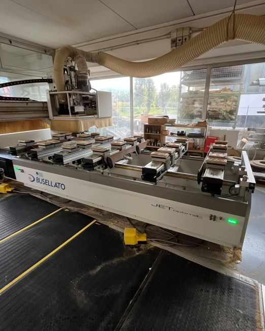 Centro di lavoro BUSELLATO JET OPTIMA P a 4 assi